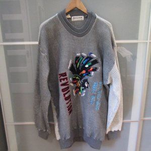 Vintage 1985 REVOLUTION Tokyo Pullover Sweater